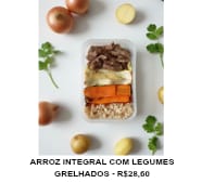 ARROZ INTEGRAL COM LEGUMES GRELHADO
